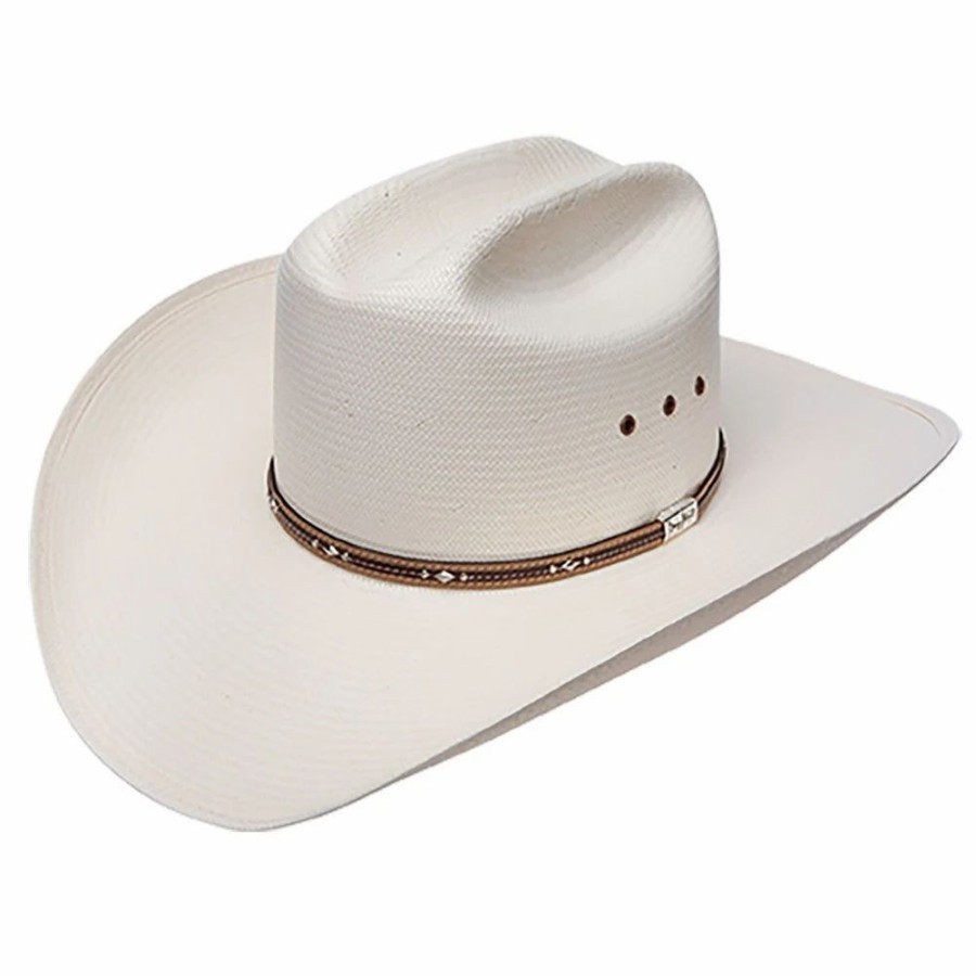 Hats * | Resistol 10X George Strait Kingman 3 1/2In. Brim Straw Hat