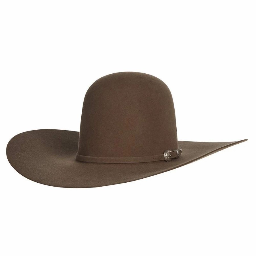 Hats * | American Hats Ahc 20X Pecan 5In. Brim Open Crown Felt Cowboy Hat