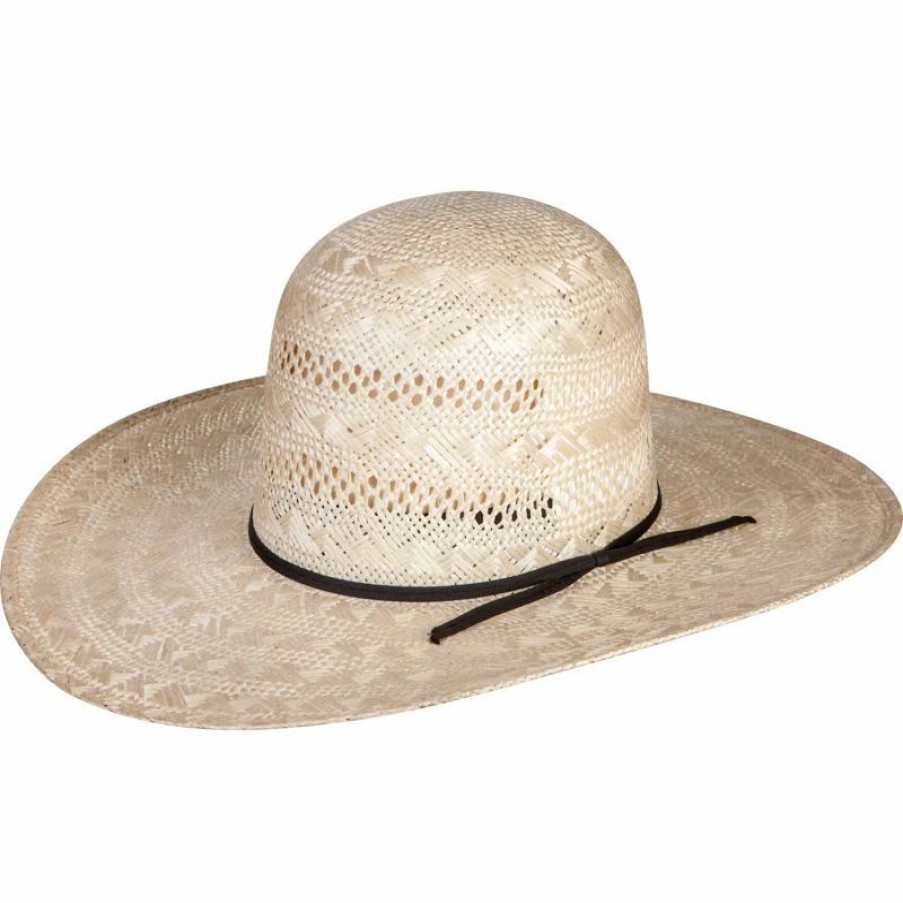 Hats * | Rodeo King Rami Open Crown 4-1/2In. Brim Straw Cowboy Hat