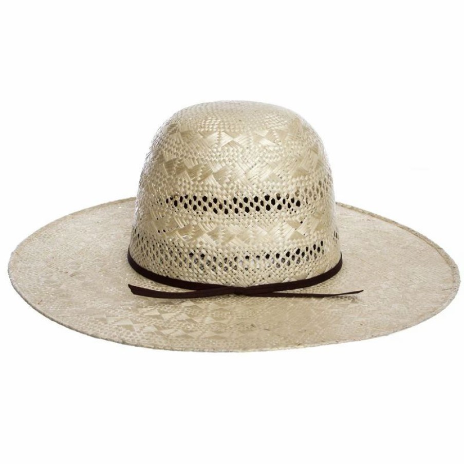 Hats * | Rodeo King Rami Open Crown 4-1/2In. Brim Straw Cowboy Hat