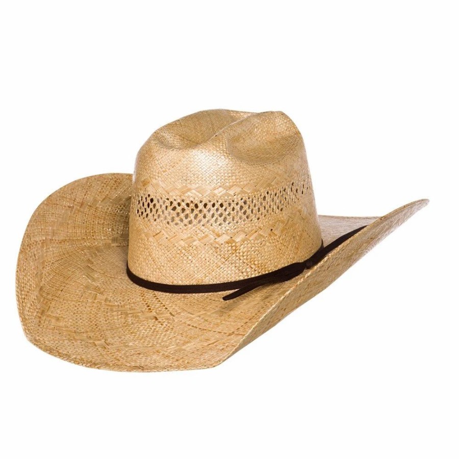 Hats * | Rodeo King Bao Sisal 4 1/2In. Brim Open Crown Straw Hat