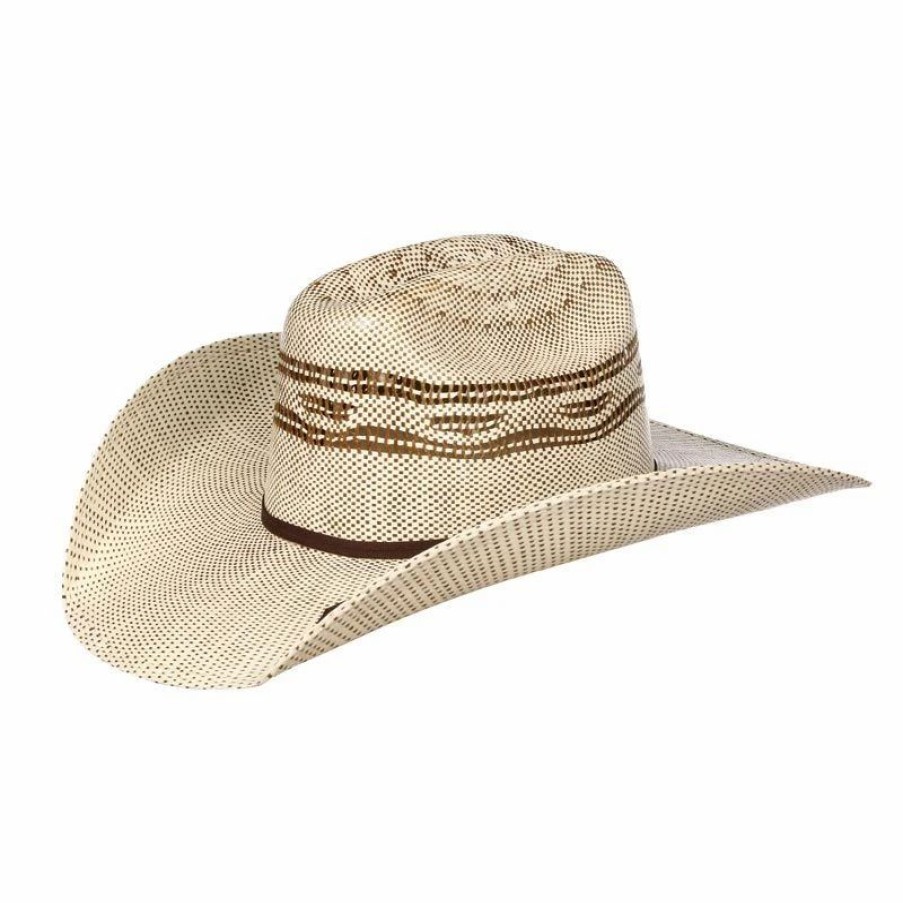 Hats * | Mf Western Products Youth Tan Bangora Cowboy Hat