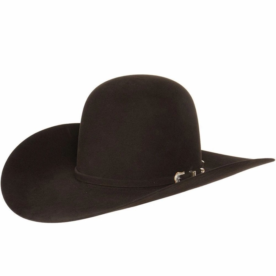 Hats * | American Hats 10X Chocolate 4 /2In. Brim Open Crown Felt Cowboy Hat