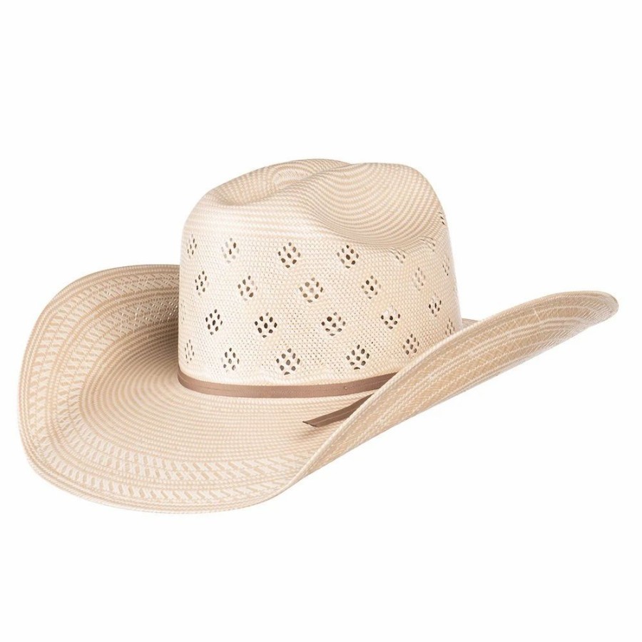 Hats * | American Hats Rancher Drilex Fancy Vent With Two Tone 4 1/4In. Brim