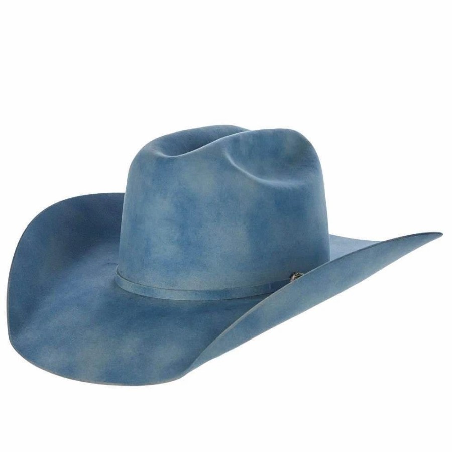 Hats * | Jw Brooks Custom Hats 50X Robins Egg Smoke 4 1/2In. Brim Felt Cowboy Hat