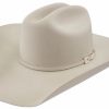 Hats * | Resistol 6X Logan Silver Belly 4-1/4In. Pre-Creased Cowboy Hat