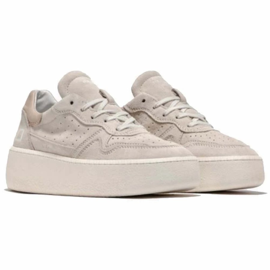 Footwear * | Date Footwear Step Sneaker Powder Beige