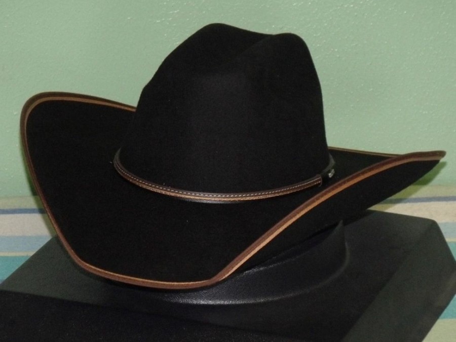 Youth * | Stetson Foothills Jr. Youth'S Wool Cowboy Hat