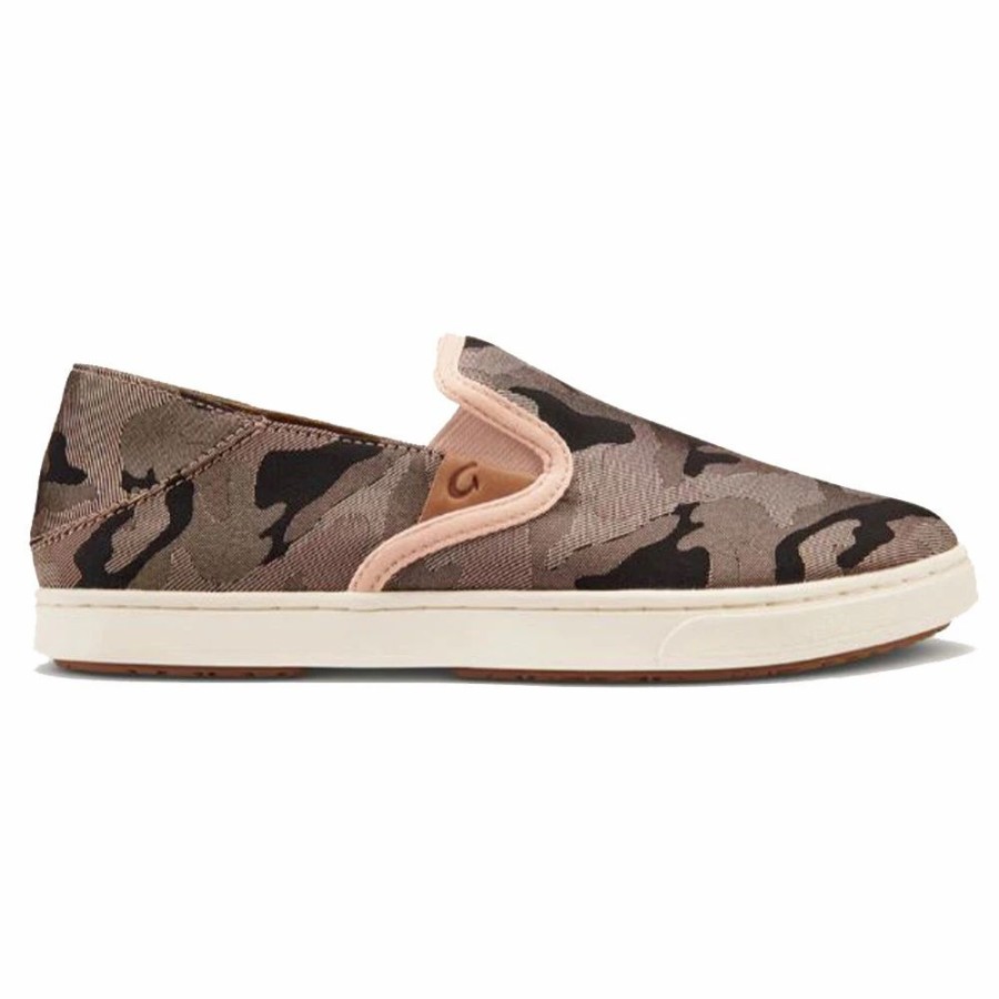 Footwear * | Olukai Pehuea Pa'I Pink Soft Pink / Camo