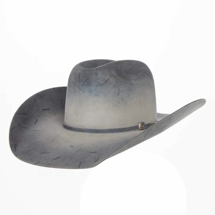 Hats * | Jw Brooks Custom Hats 50X Blue Roan 4 1/2In. Brim Felt Cowboy Hat