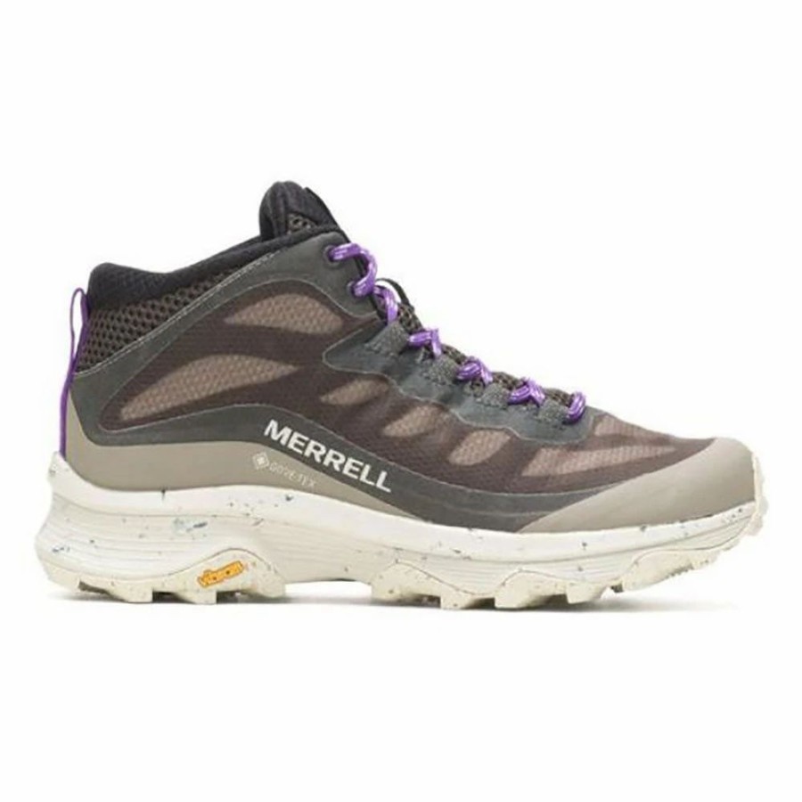 Footwear * | Merrell Moab Speed Mid Gtx Falcon