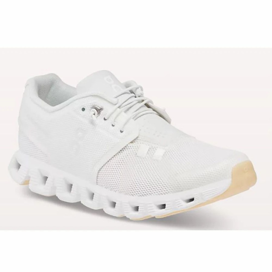 Footwear * | On Running W'S Cloud 5 Undyed White