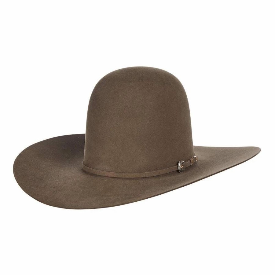 Hats * | American Hats 500X Pecan 4 /4In. Brim Open Crown Felt Cowboy Hat