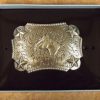 Youth * | Nocona Kid'S Horsehead Western Belt Buckle