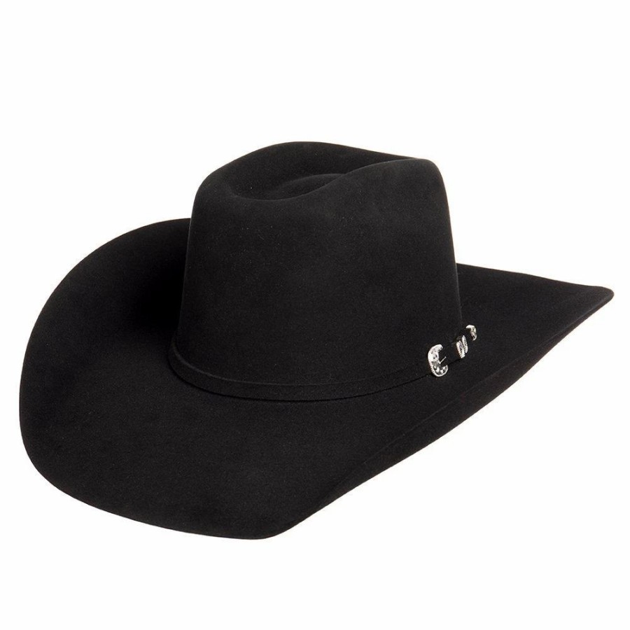 Hats * | Resistol Cody Johnson By 15X Mold Breaker Black 4 1/4In. Brim Felt Cowboy Hat