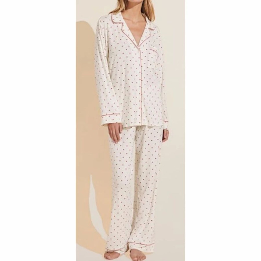 Sleepwear * | Eberjey Giselle Long Printed Set