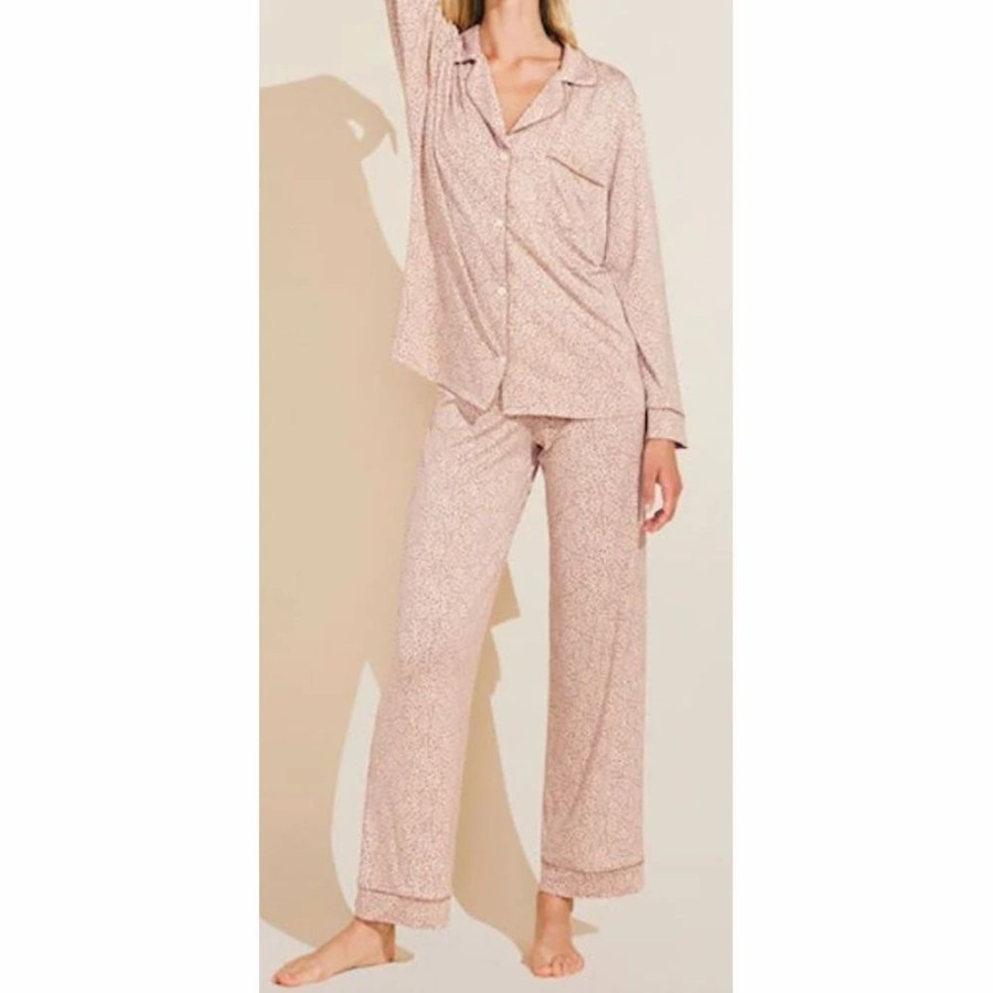 Sleepwear * | Eberjey Giselle Long Printed Set