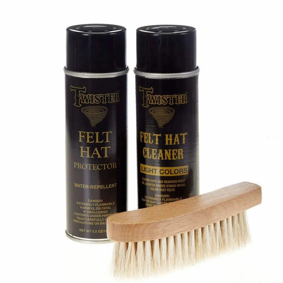 Hats * | Mf Western Products M&F Scout Felt Hat Care Kit For Light Colors