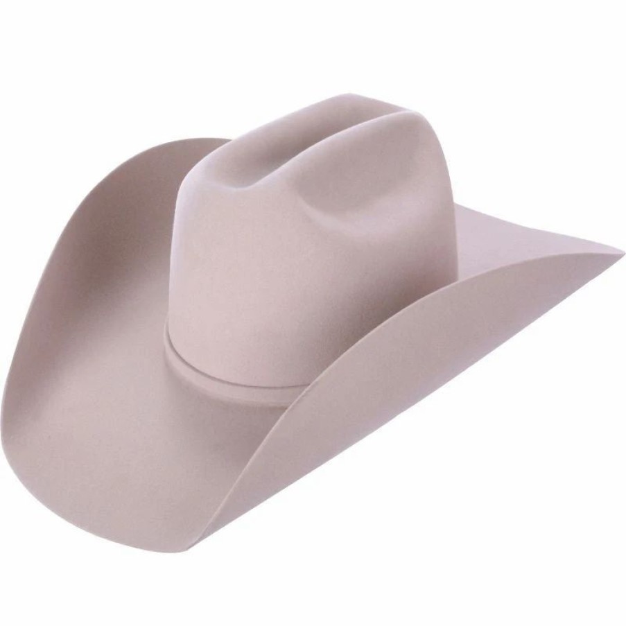 Hats * | American Hats 10X Silver Belly Felt Cowboy Hat