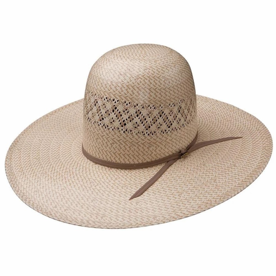 Hats * | Resistol 20X Twin V 5In. Brim Open Crown Straw Cowboy Hat