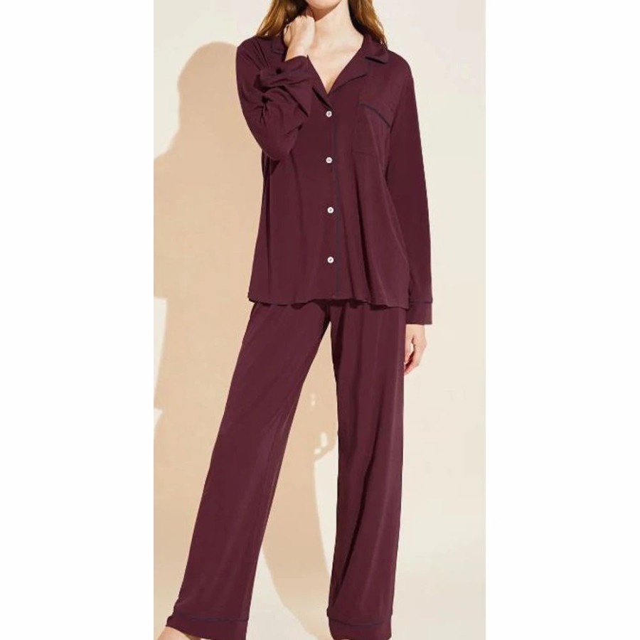 Sleepwear * | Eberjey Gisele Modal Long Set