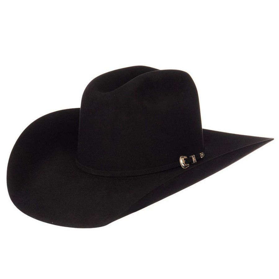 Hats * | Rodeo King Rodeo King 30X Black Hat 4 1/4In. Brim