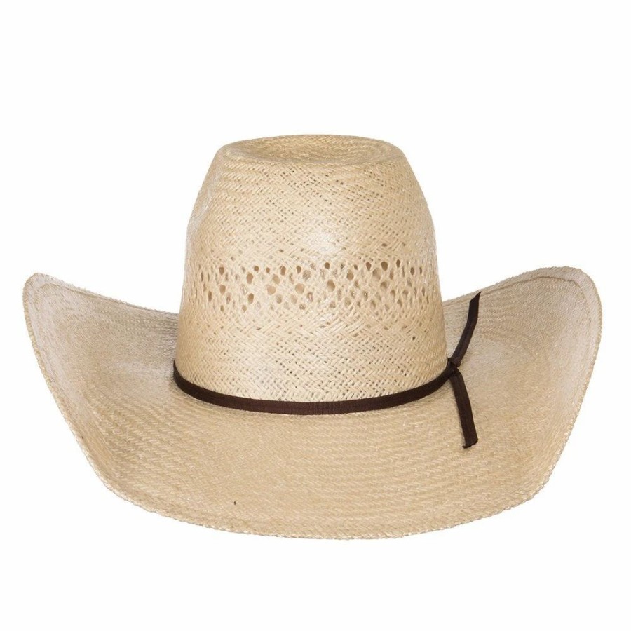 Hats * | Rodeo King Jute Open Crown 4-1/4In. Brim Straw Cowboy Hat