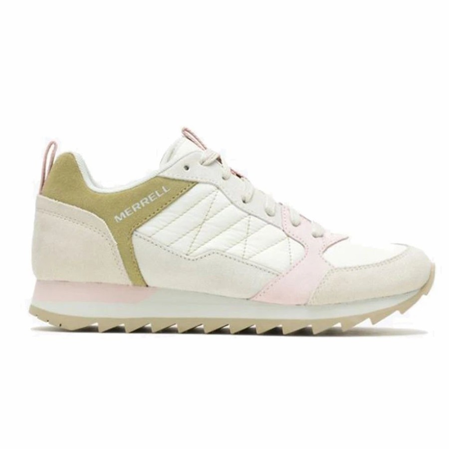 Footwear * | Merrell Alpine Sneaker Oyster/Rose