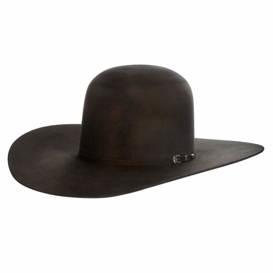 Hats * | Jw Brooks 50X Pecan Smoke 4 1/2In. Brim Felt Cowboy Hat