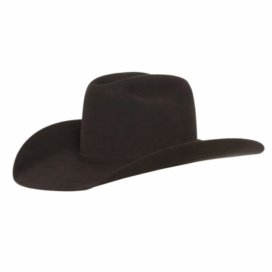 Hats * | Jw Brooks Custom Hats 50X Charcoal 4 1/4` Brim