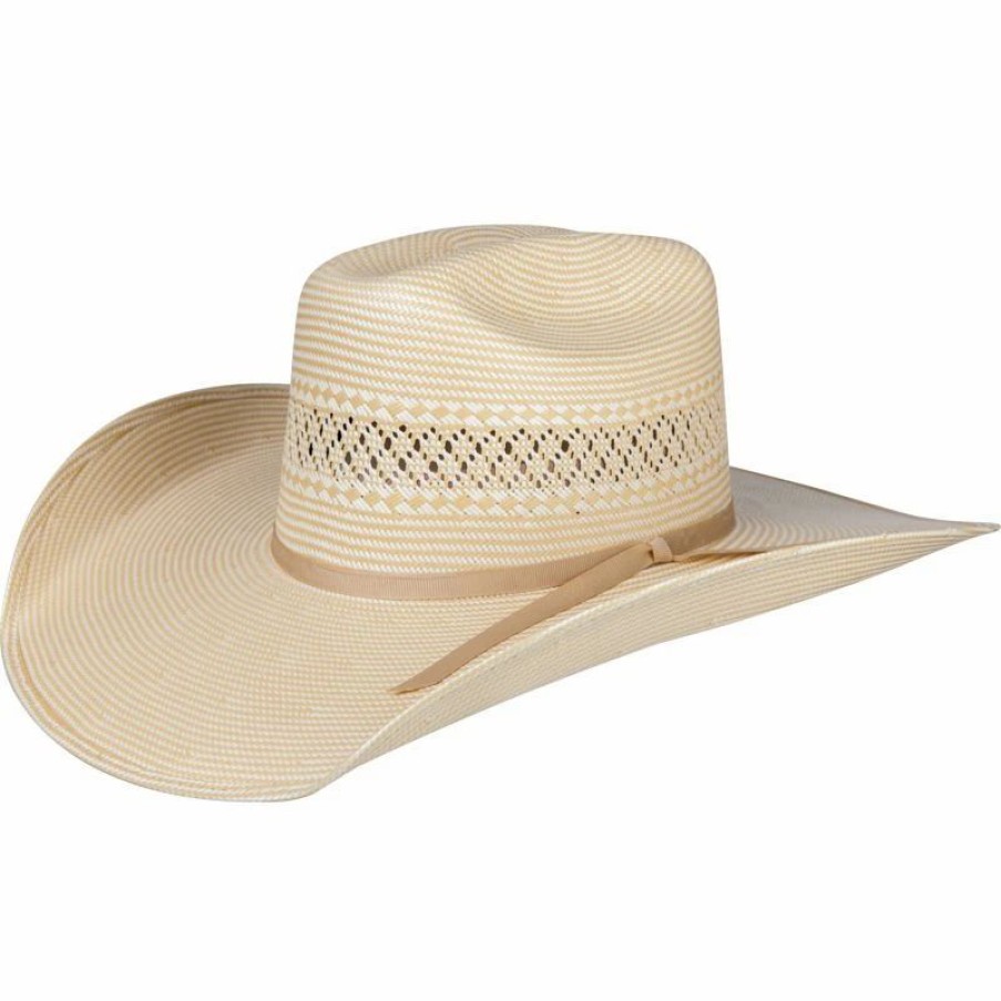 Hats * | Atwood Hats Las Vegas Pre-Creased Straw Cowboy Hat