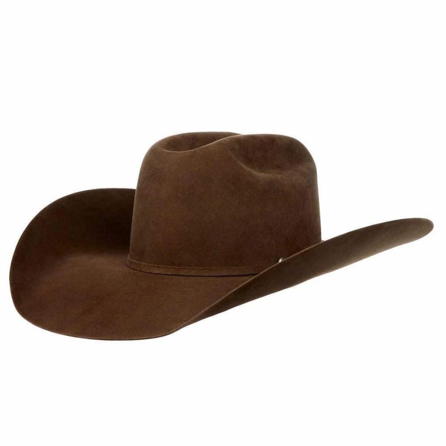 Hats * | Jw Brooks Custom Hats Saddle 8.5Oz Work Horse 5In. Brim Felt Cowboy Hat