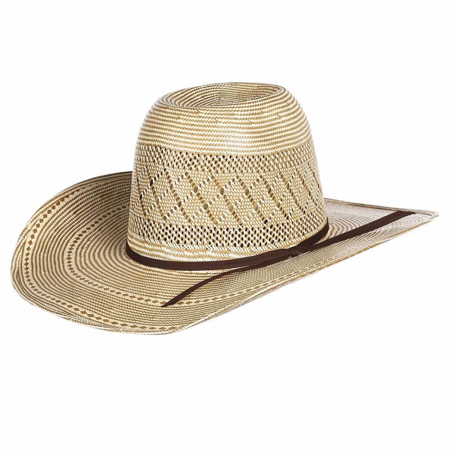 Hats * | Rodeo King Dusty 4 /4In. Brim Natural Straw Cowboy Hat