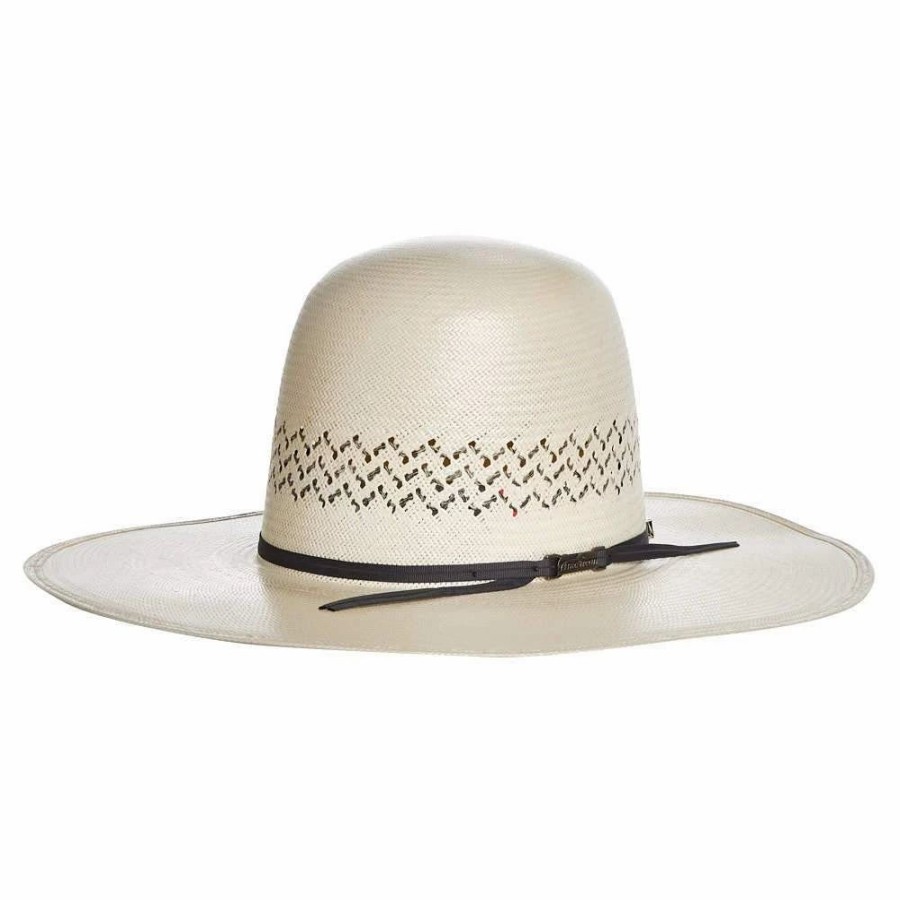 Hats * | American Hats Ahc 5200 2 Cord Steel 4 1/4In. Brim Open Crown Straw Cowboy Hat