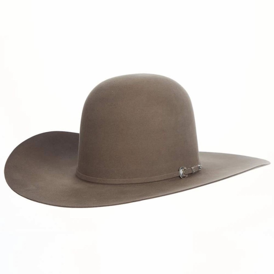 Hats * | Rodeo King 30X Tan Belly Self Band 4 1/2In. Brim Open Crown Felt Cowboy Hat