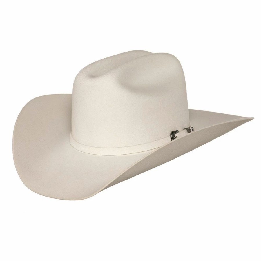 Hats * | Resistol 4X Pageant Queen White Felt Cowgirl Hat