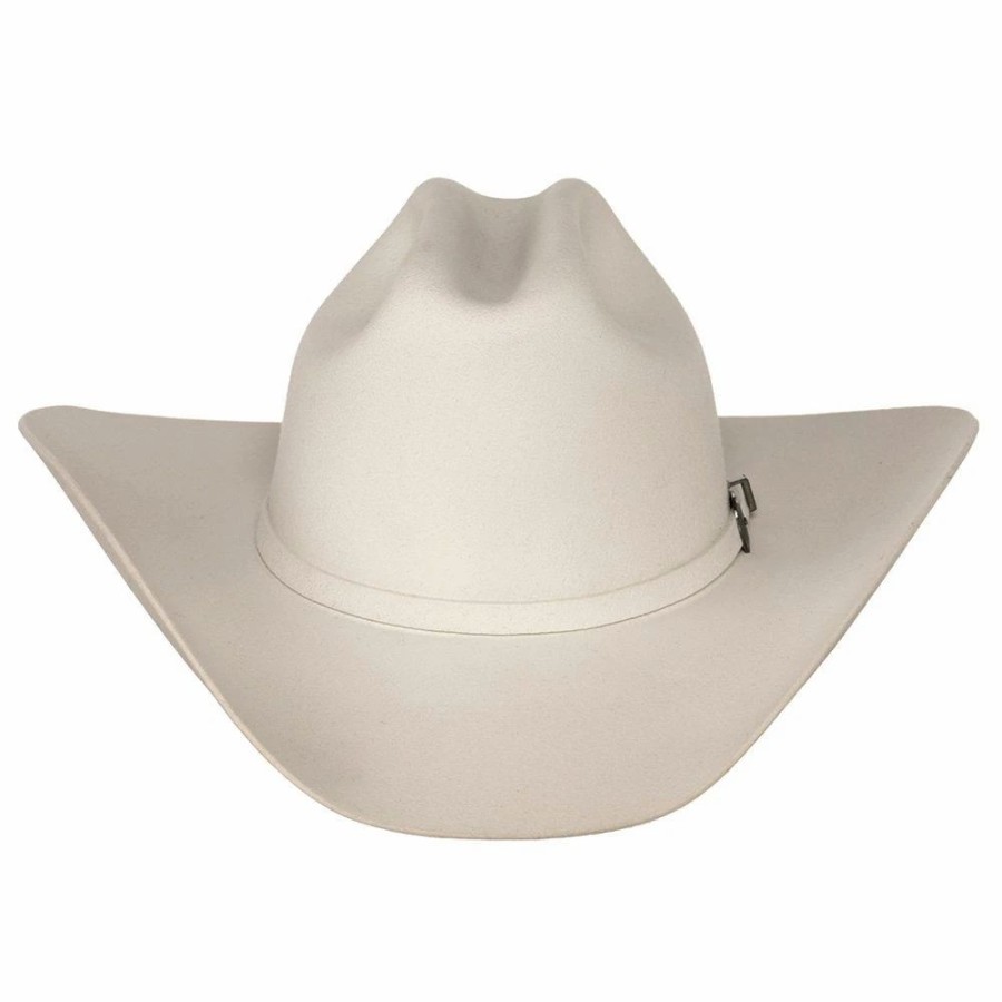 Hats * | Resistol 4X Pageant Queen White Felt Cowgirl Hat