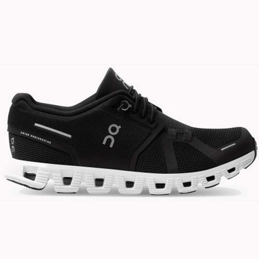 Footwear * | On Running Cloud 5 Black White