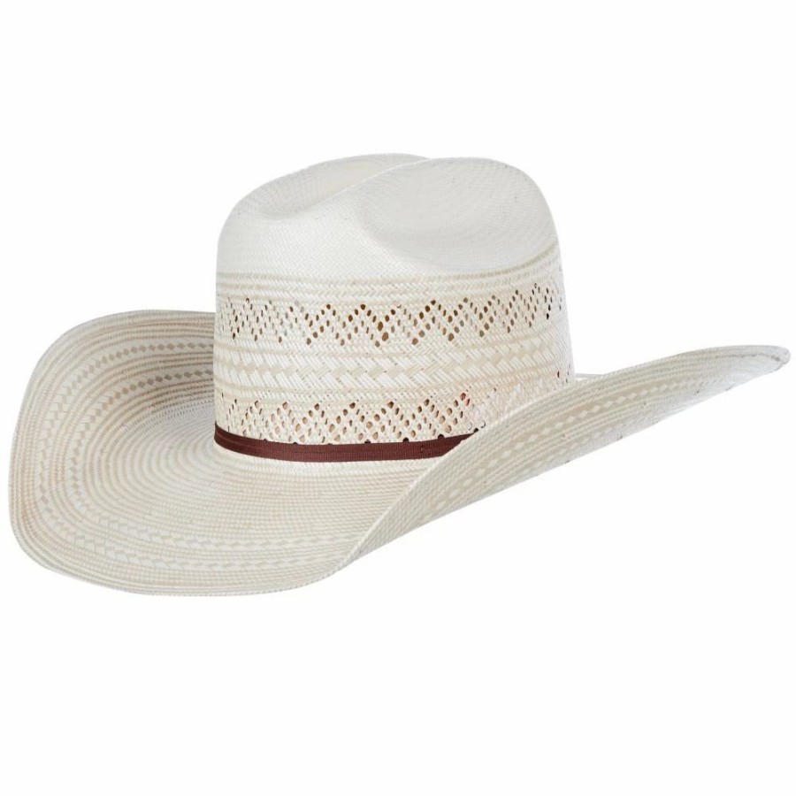 Hats * | American Hats Ahc 6900 Racher Drilex 2 Cord Chocolate Band 4 1/4In. Brim Straw Cowboy Hat