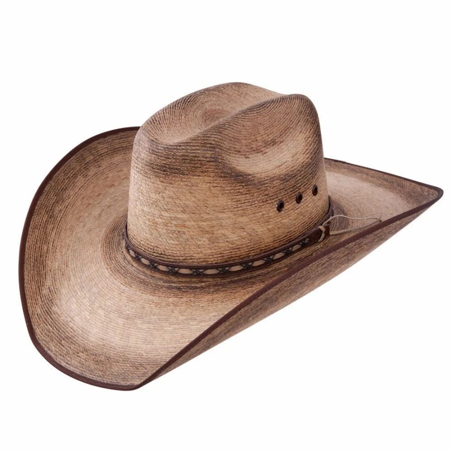 Hats * | Resistol Amarillo Sky Palm 4-1/8In. Brim Straw Cowboy Hat