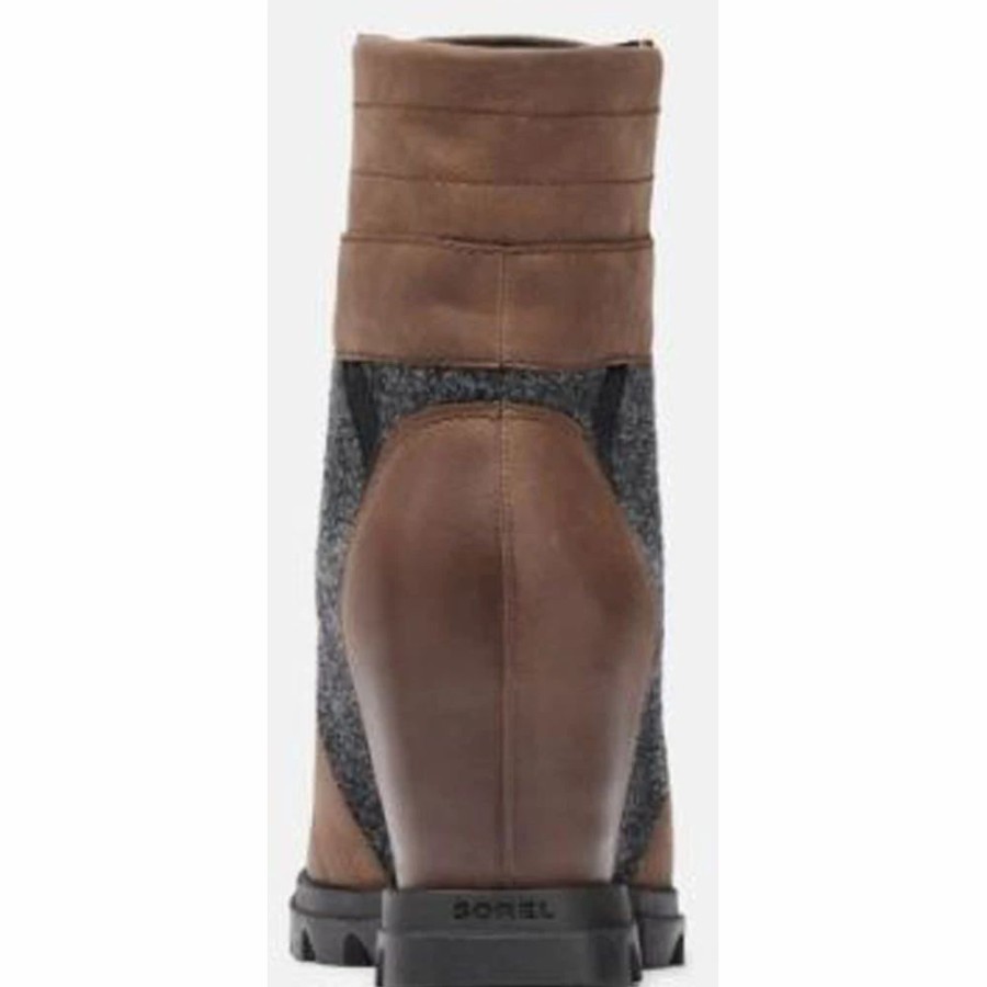 Footwear * | Sorel Joan Of Arctic Wedge Iii Lexie Tobacco Black