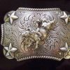 Youth * | Nocona Kid'S Bull Rider Western Belt Buckle