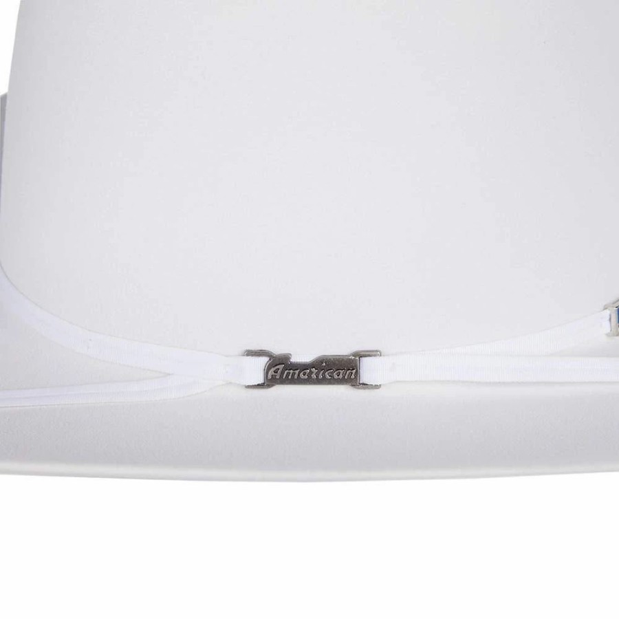 Hats * | American Hats Ahc 6X White 2 Cord White Band 4 1/4In. Brim Felt Hat