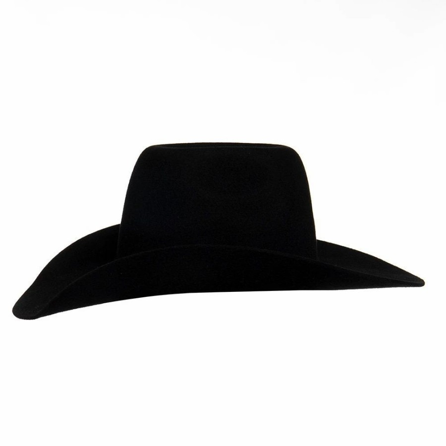 Hats * | Mf Western Products Kids Ariat Cool Hand Luke Precreased Wool Hat