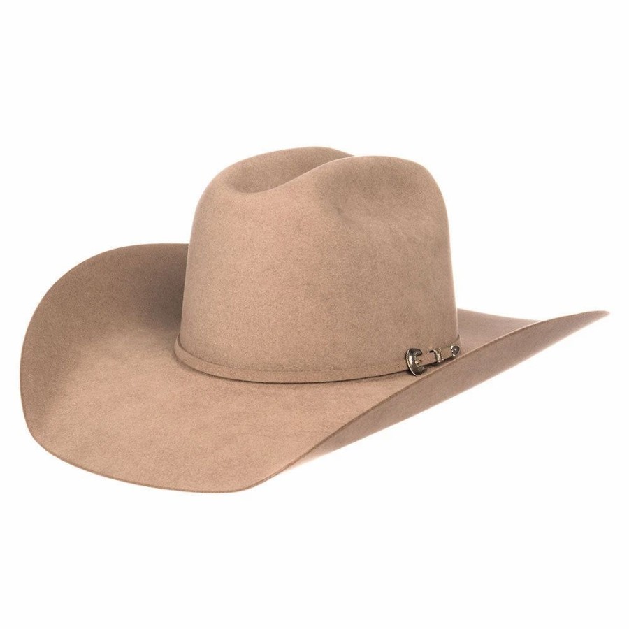 Hats * | Rodeo King Rodeo King 100X Natural Hat 4 1/4In. Brim