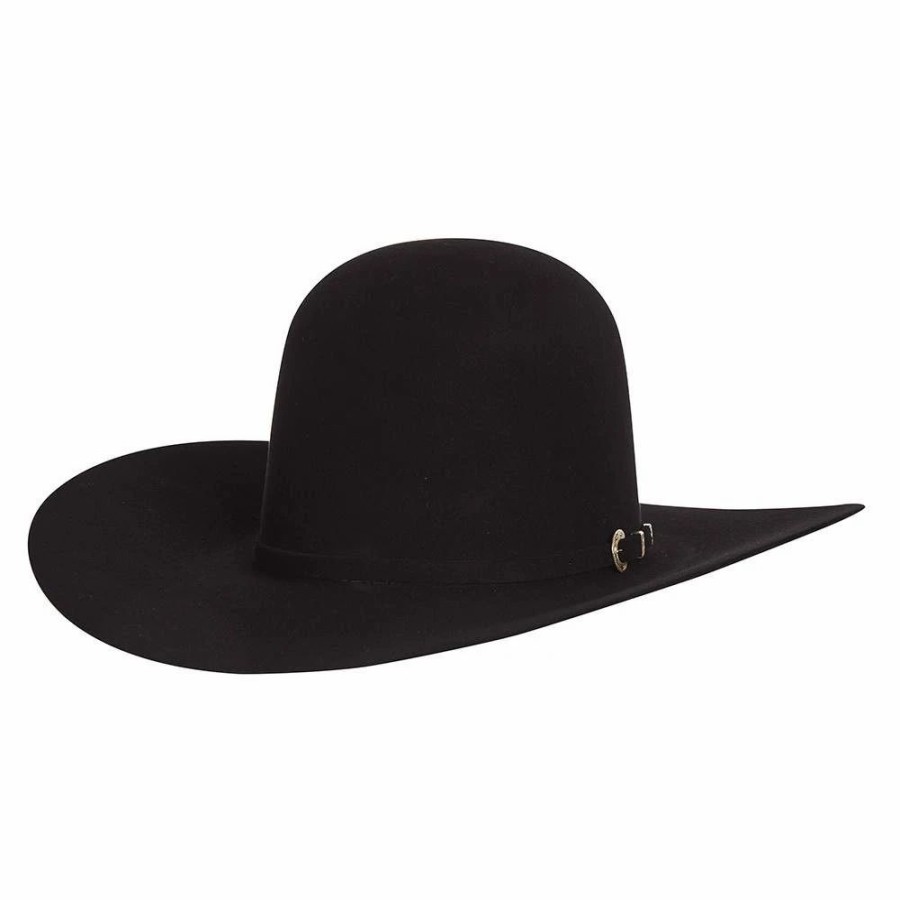 Hats * | American Hats 40X Black Open Crown 4-1/4In. Brim Felt Cowboy Hat