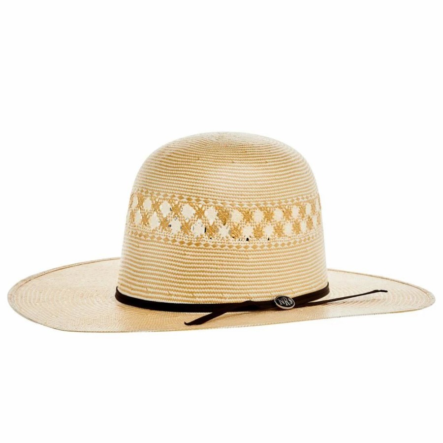 Hats * | Mf Western Products Nrs 20X Wheat 4 Inch Brim Open Crown Straw Cowboy Hat