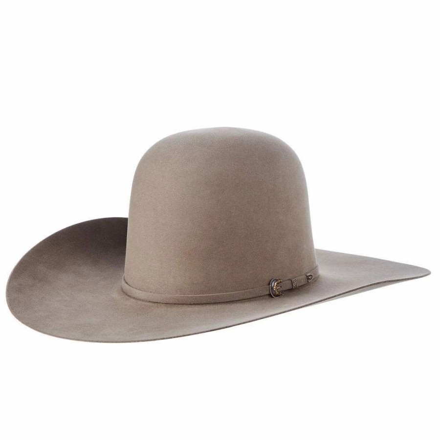 Hats * | Rodeo King 60X Pecan Self Band 4 1/2In. Brim Open Crown Felt Cowboy Hat