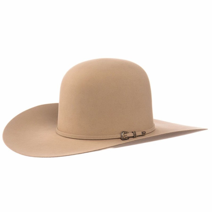 Hats * | Rodeo King 30X Buckskin Hat 4 1/4In. Brim Open Crown Felt Cowboy Hat