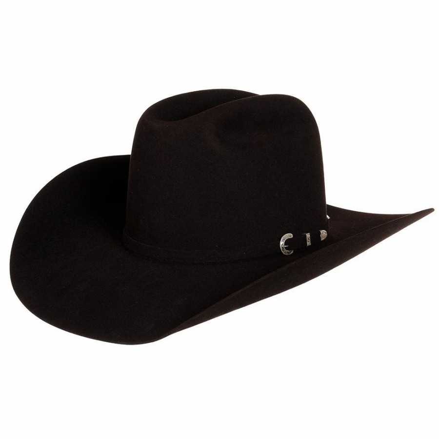 Hats * | American Hats American Hat Co 40X Black Cherry 4 1/4In. Brim